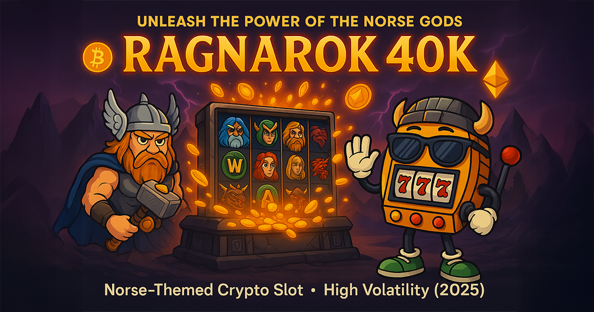 Ragnarok 40K Slot – Norse gods slot machine with crypto features