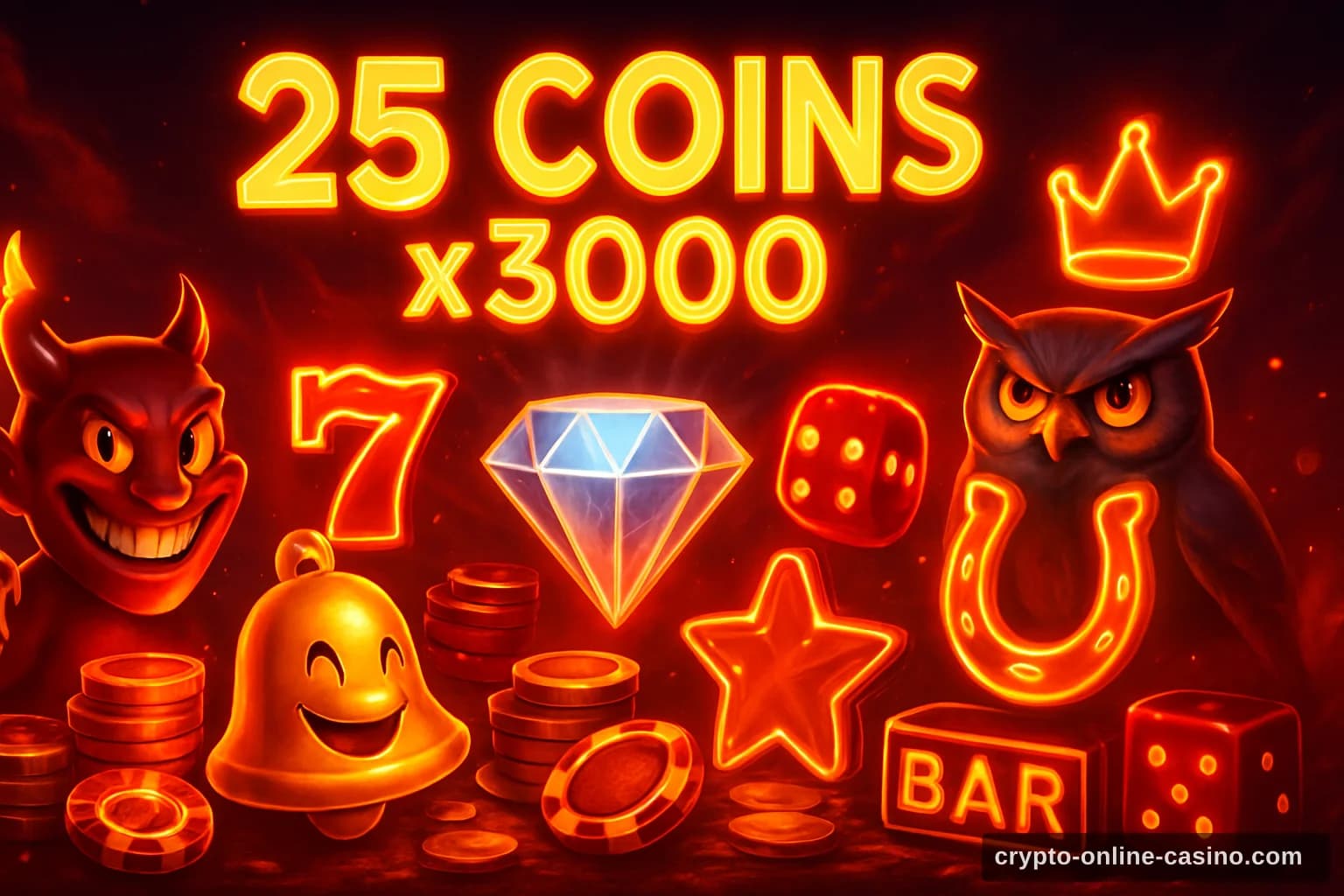 25 Coins x3000 slot