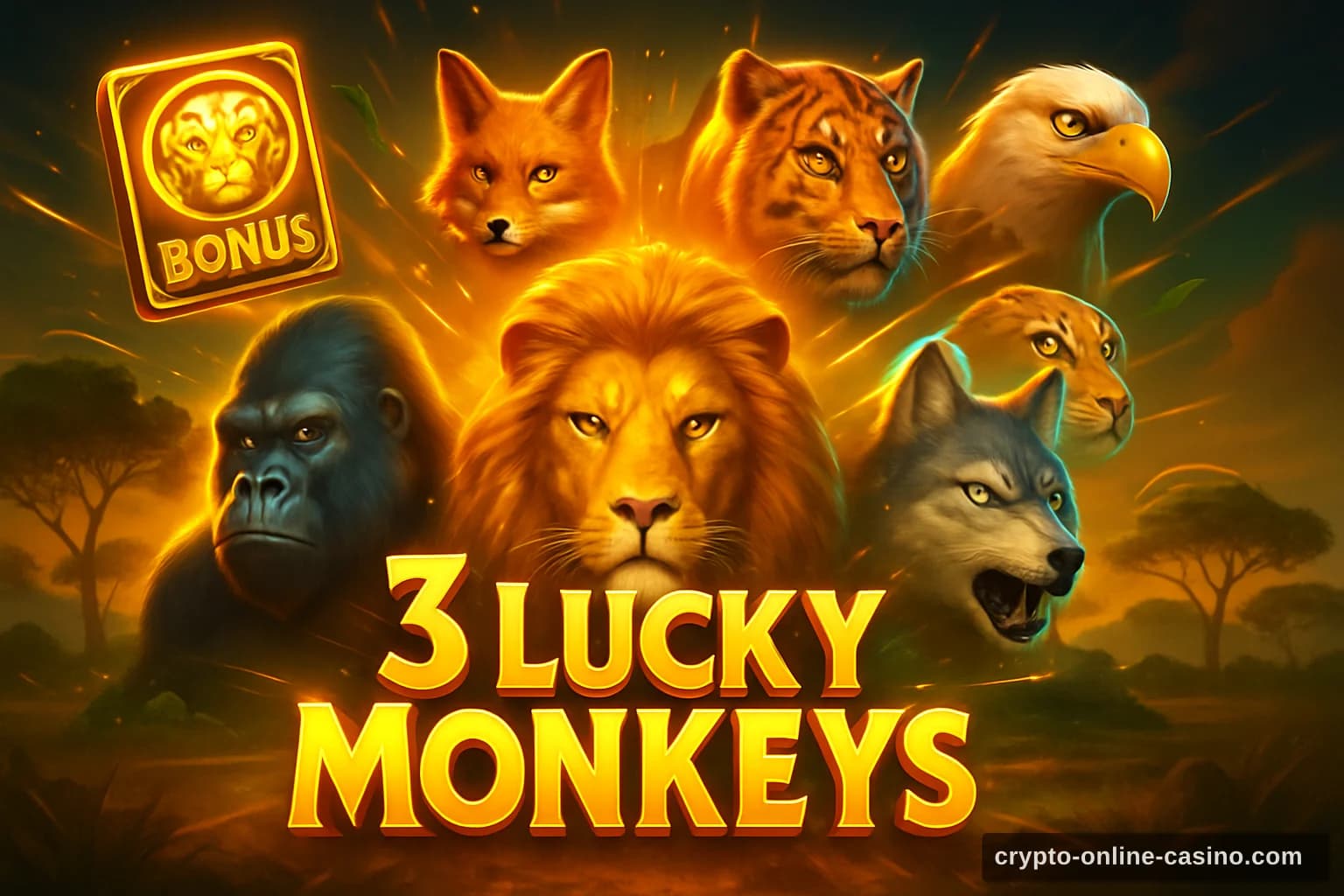 3 Lucky Monkeys slot