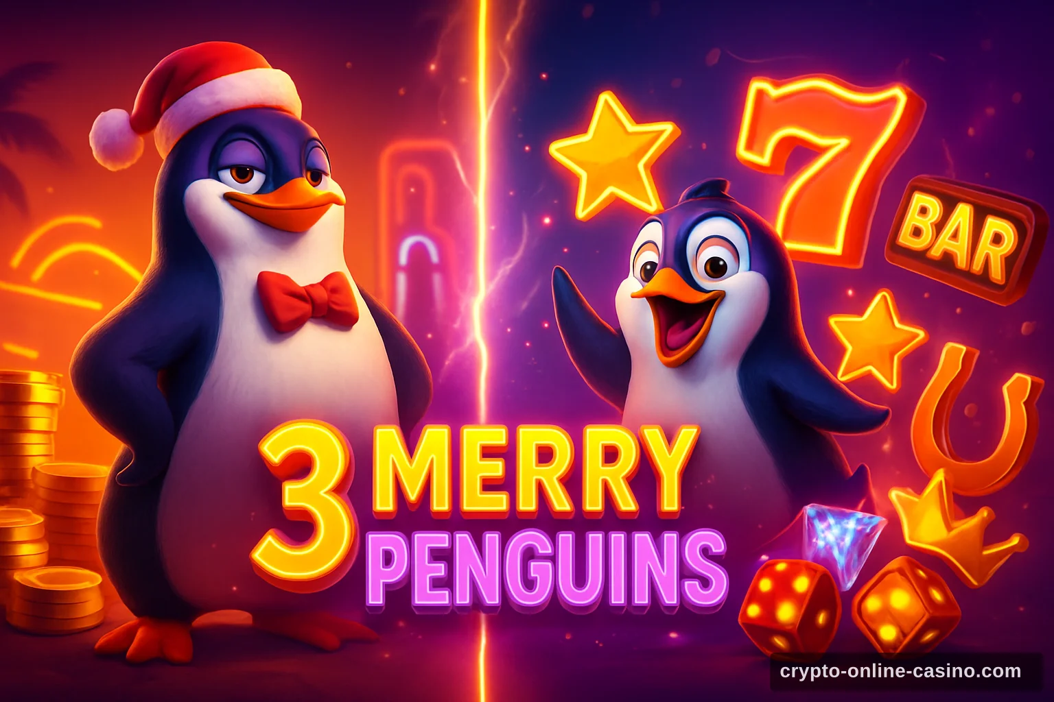 3 Merry Penguins slot