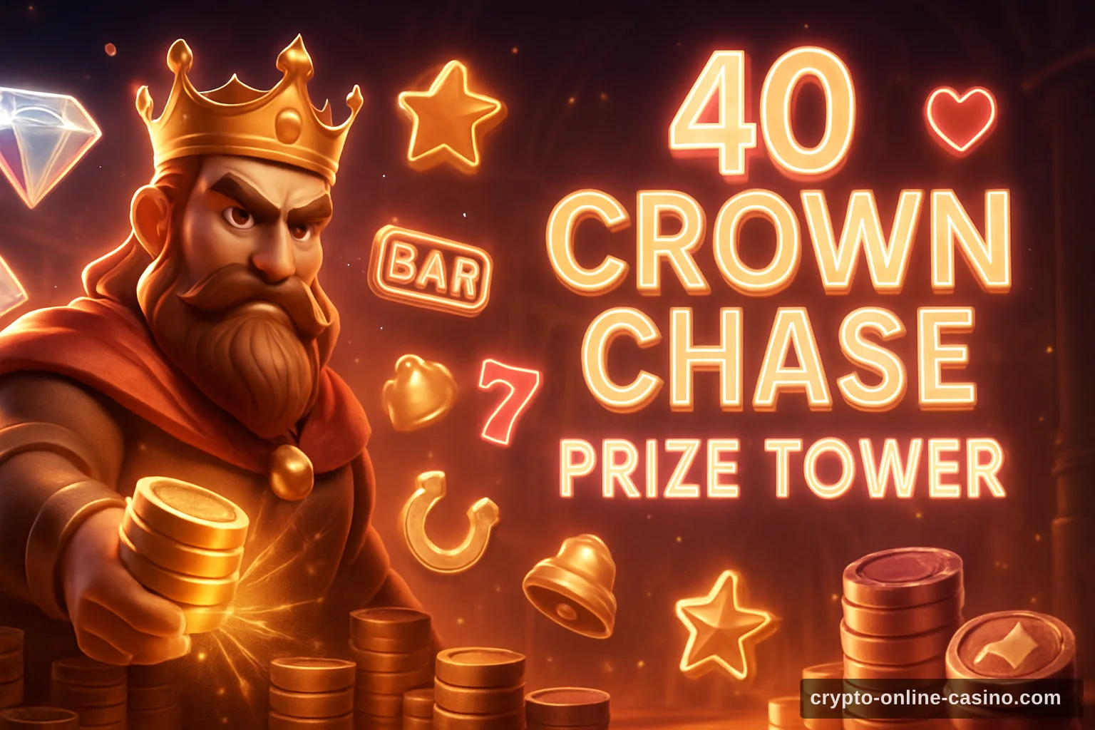 40 Crown Chase PrizeTower slot
