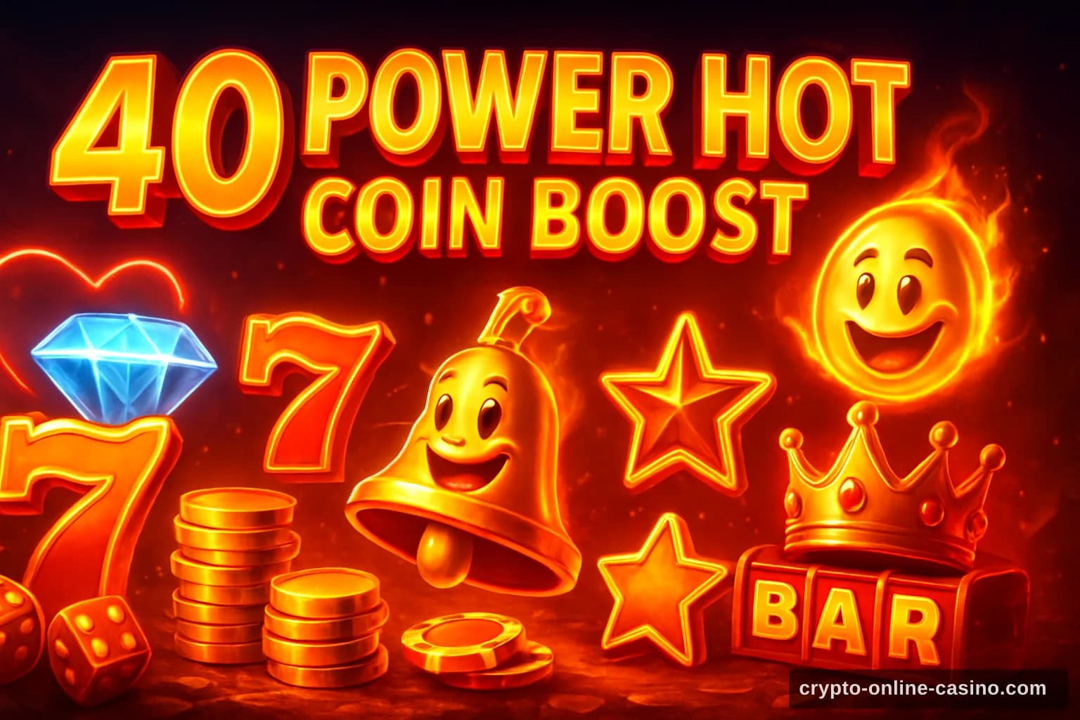 40 Power Hot Coin Boost slot