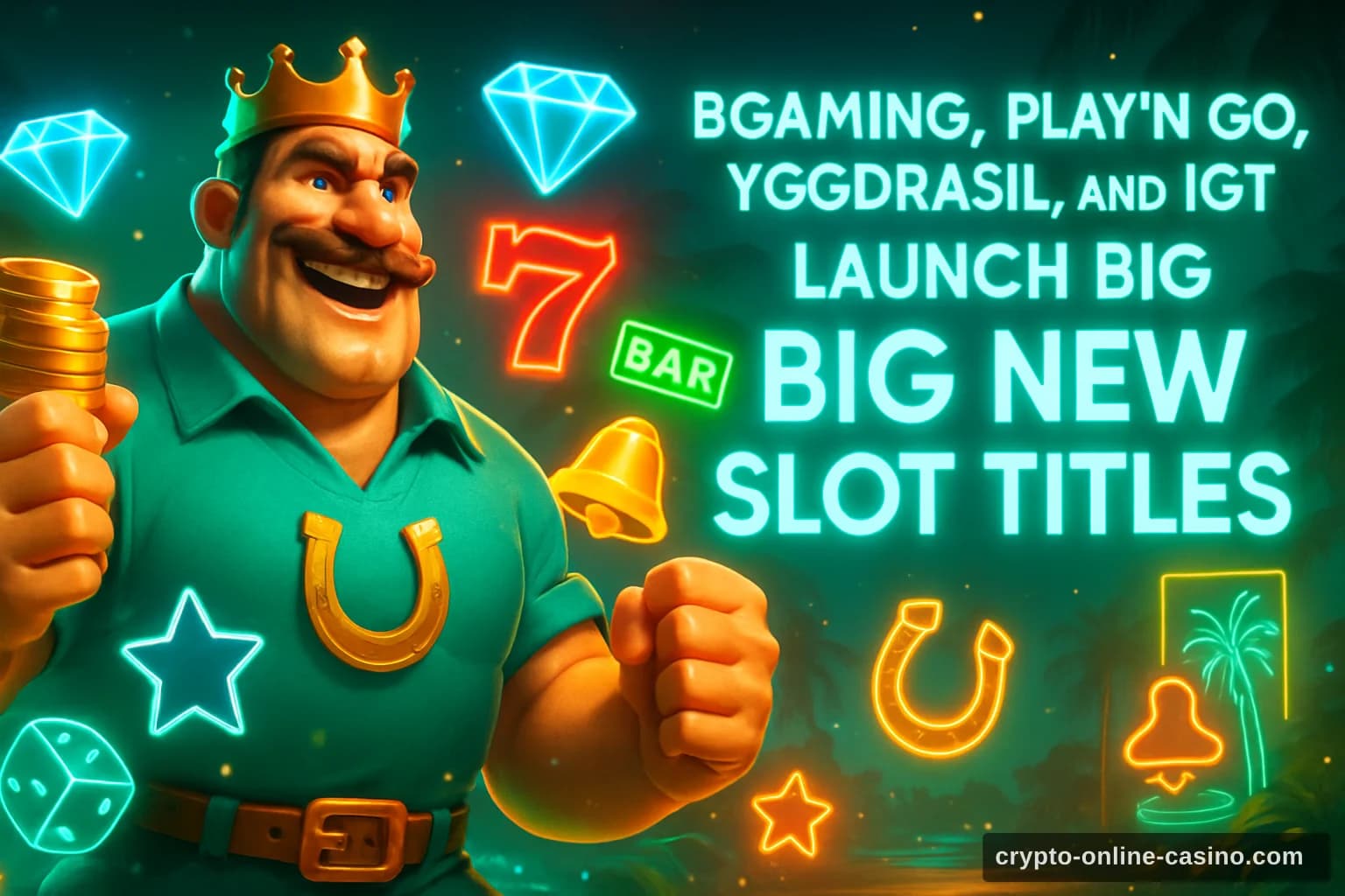 BGaming, Play’n GO, Yggdrasil, IGT Launch Big New Slot Titles slot