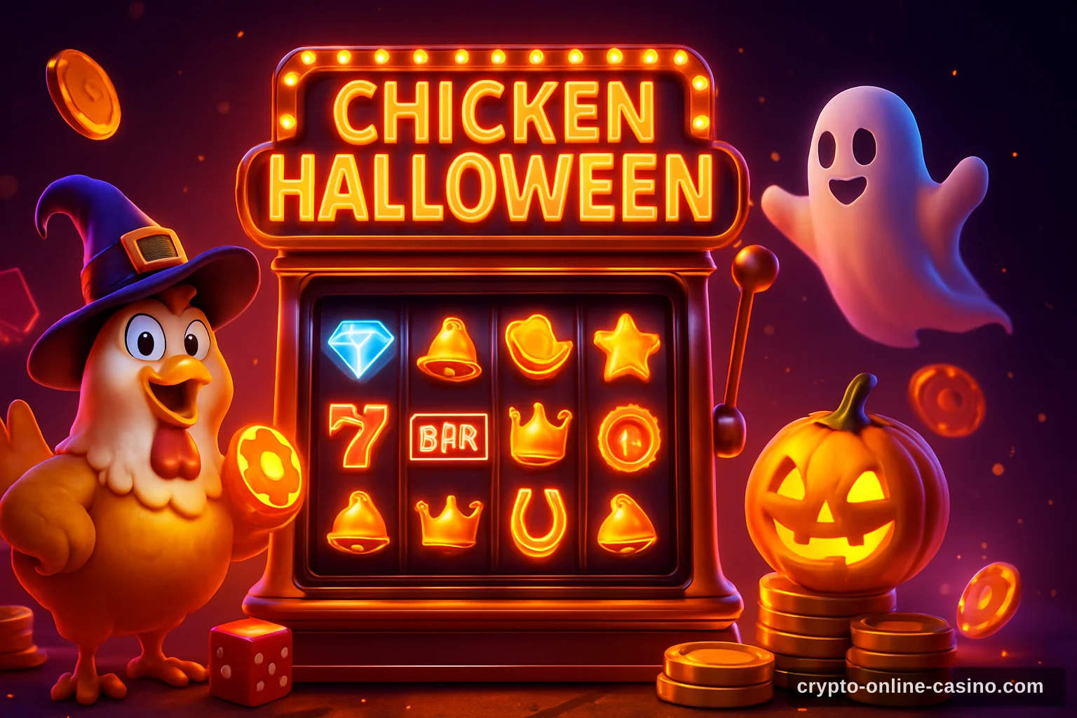 Chicken Halloween slot
