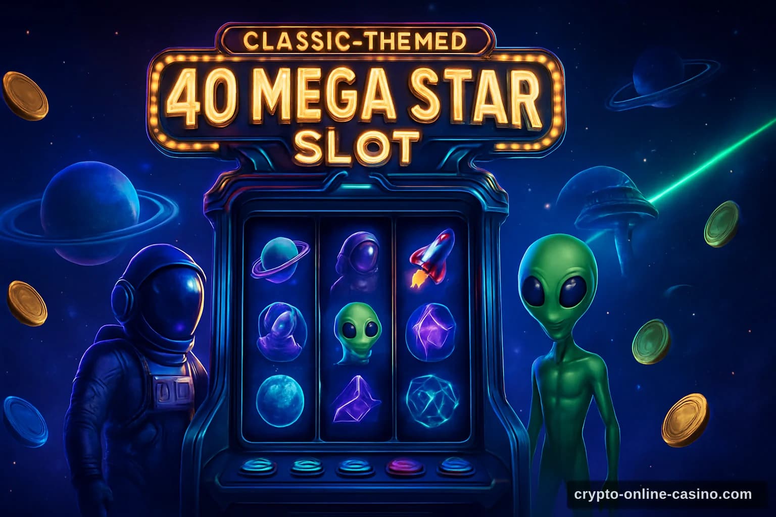 Classic-Themed 40 Mega Star Slot slot