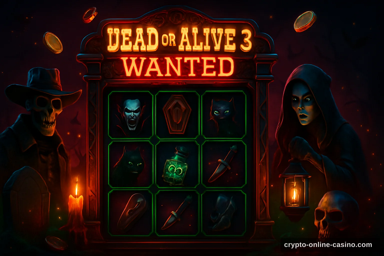 Dead or Alive 3 Wanted slot