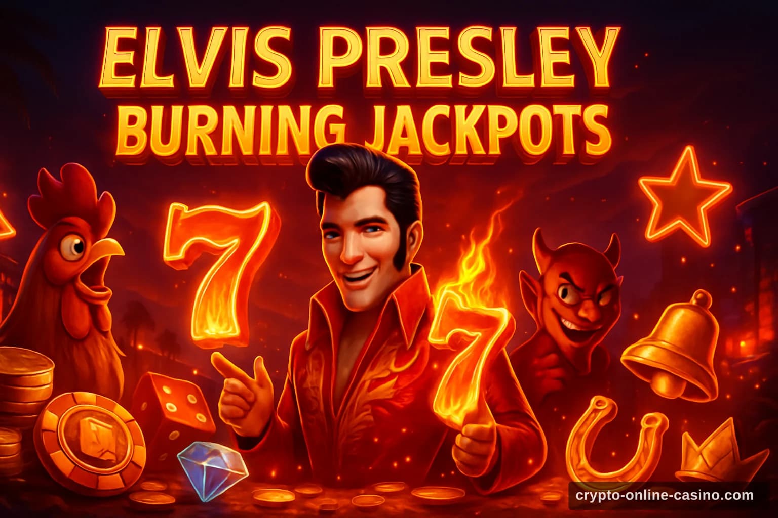 Elvis Presley: Burning Jackpots slot
