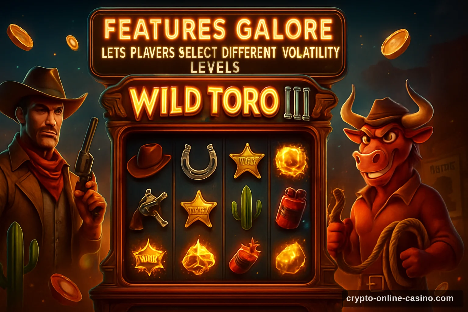 Features Galore Wild Toro III Lets Players Select Different Volatility Levels slot