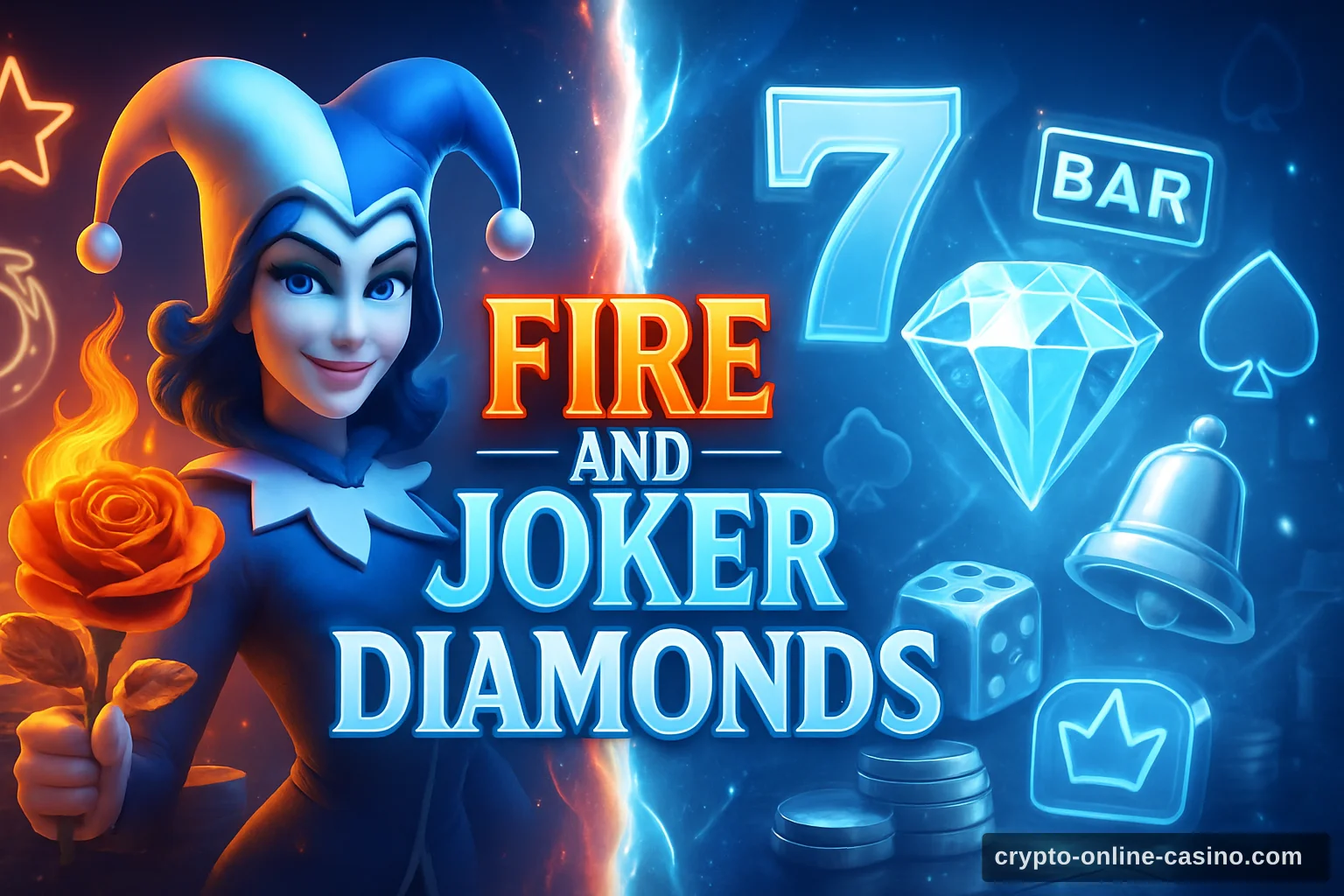 Fire and Roses Joker Diamonds slot