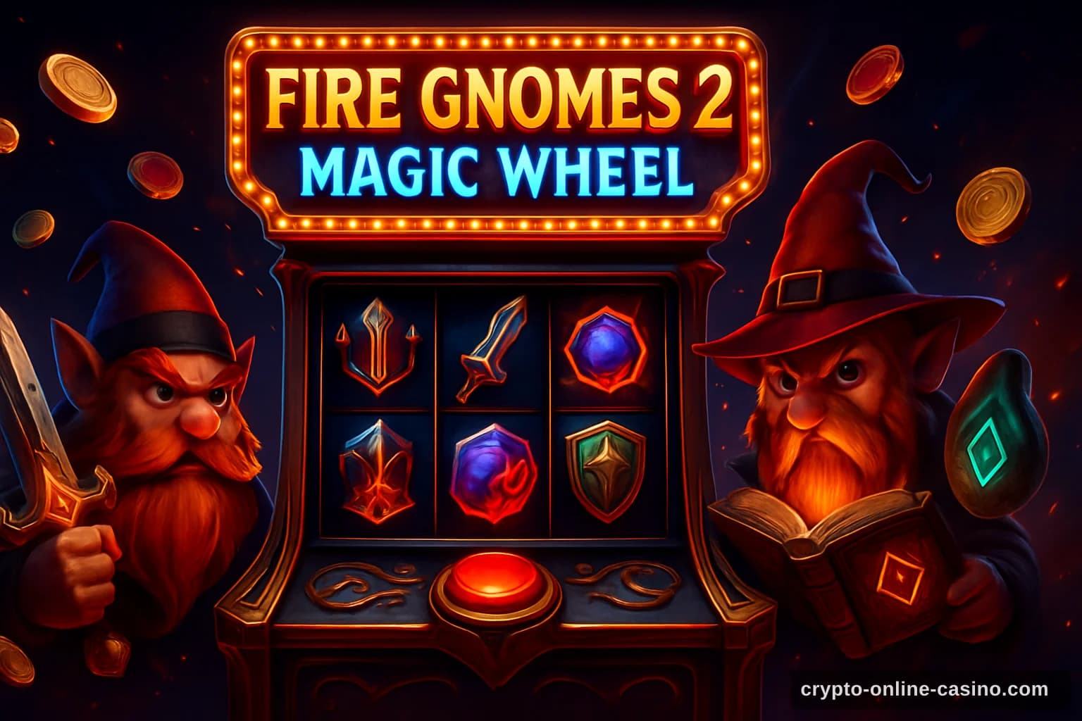 Fire Gnomes 2 Magic Wheel slot