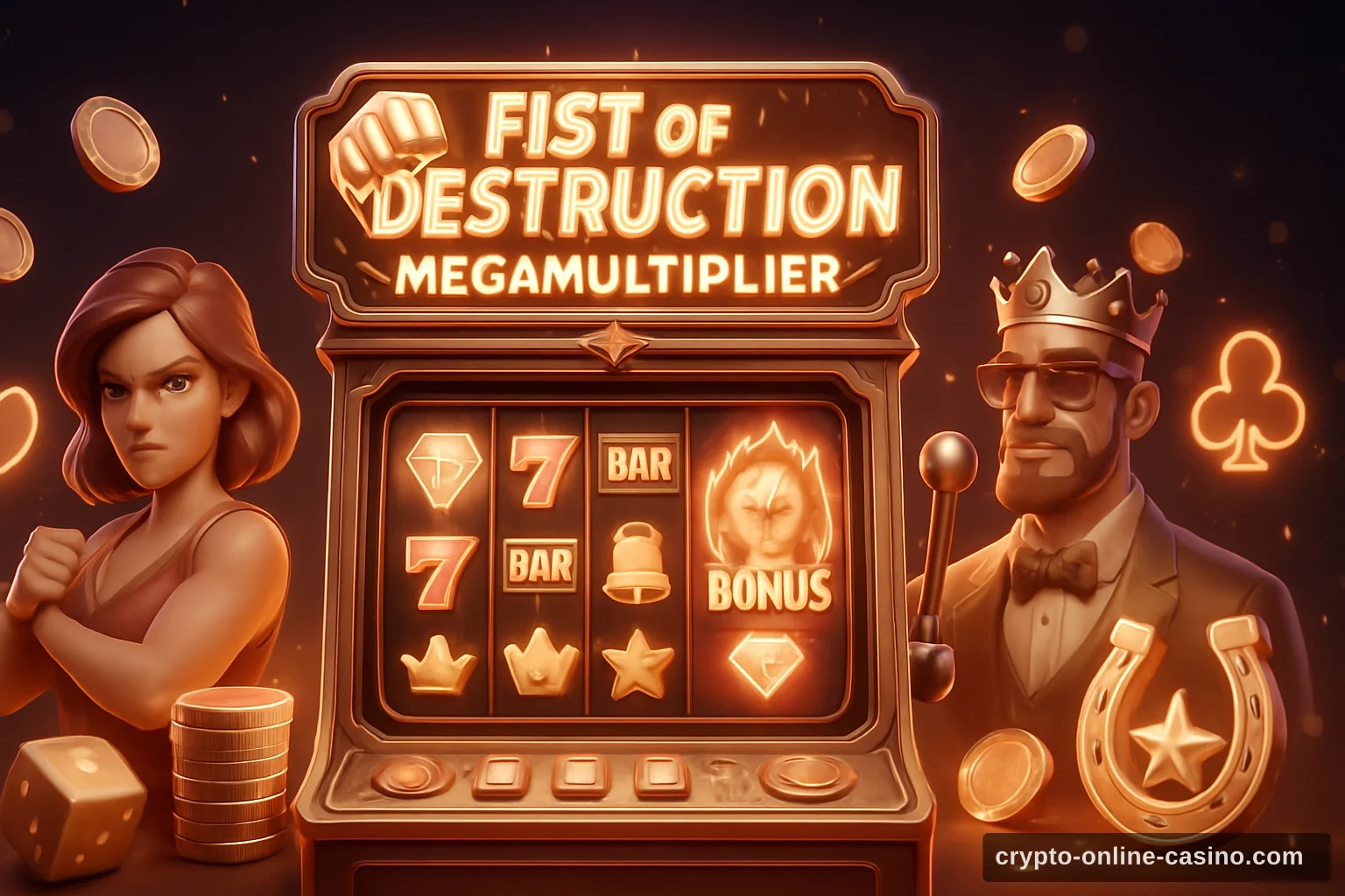 Fist of Destruction Megamultiplier slot