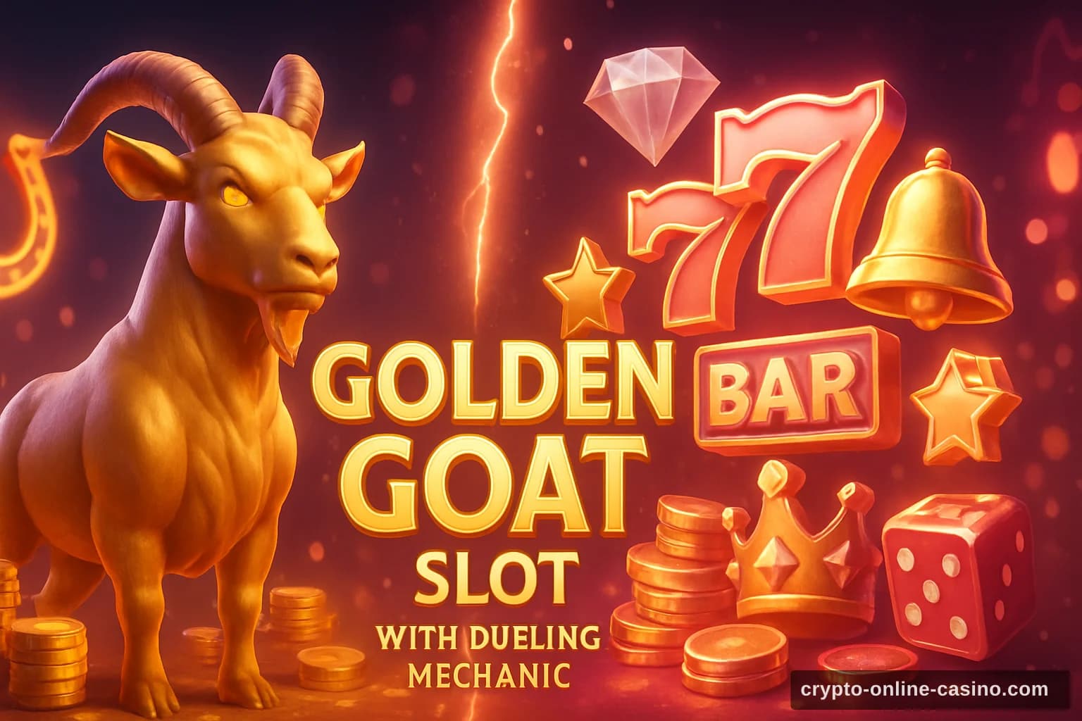 Golden Goat Slot With Dueling Mechanic slot