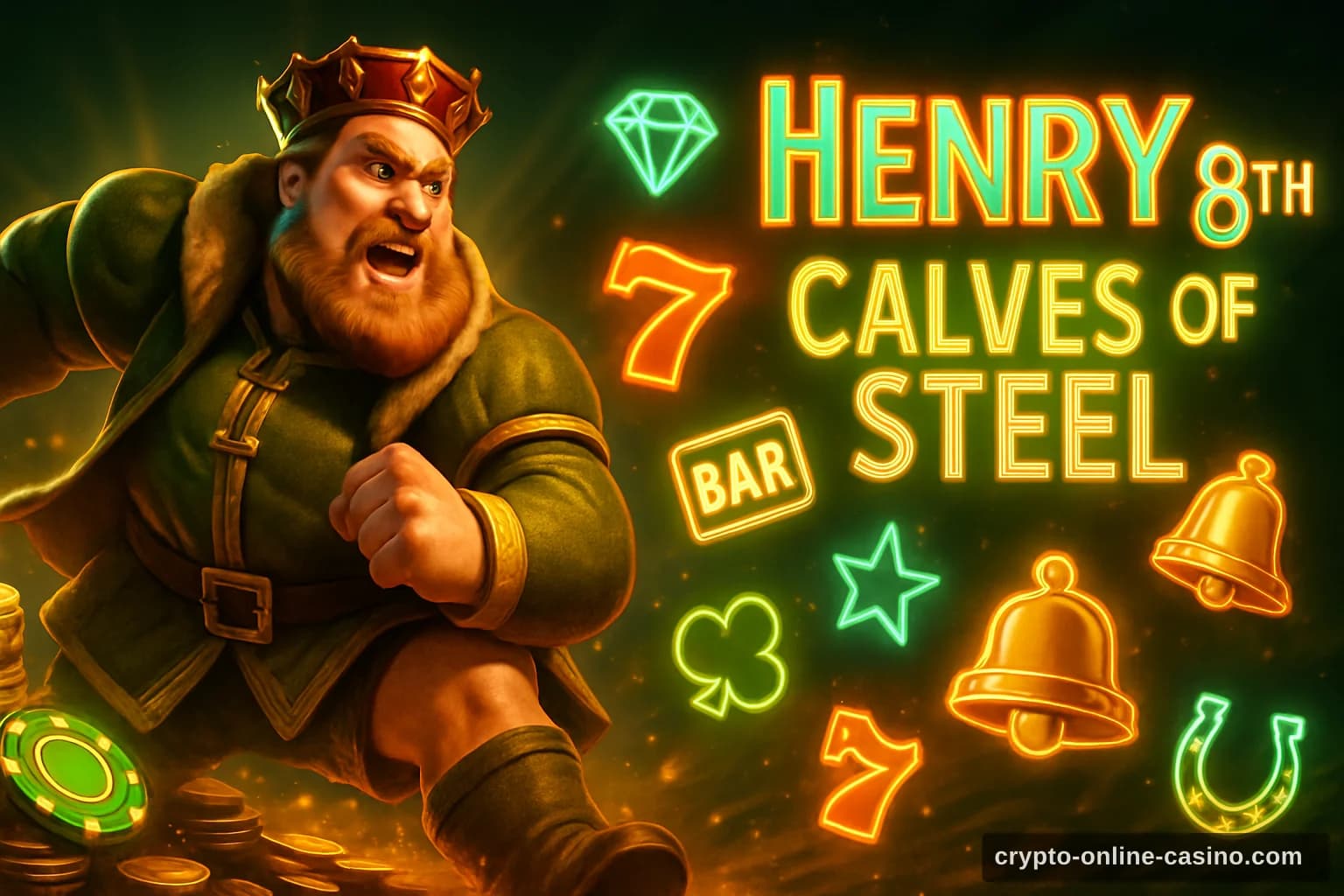 Henry 8th Calves of Steel slot