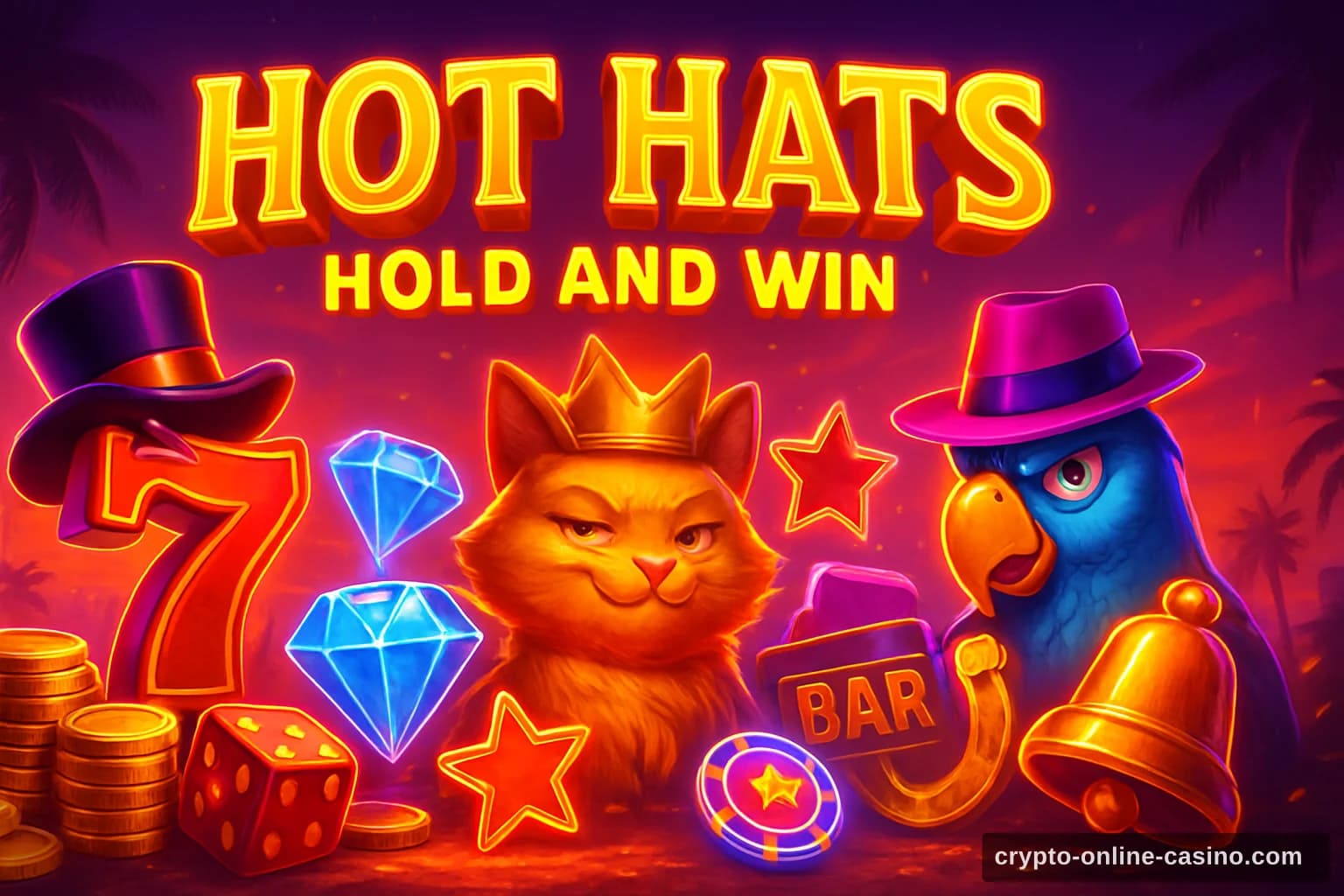 Hot Hats Hold and Win slot