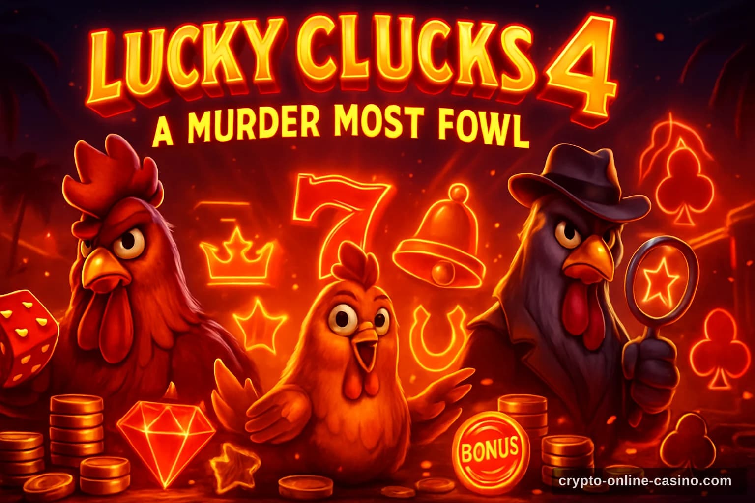 Lucky Clucks 4: A Murder Most Fowl slot