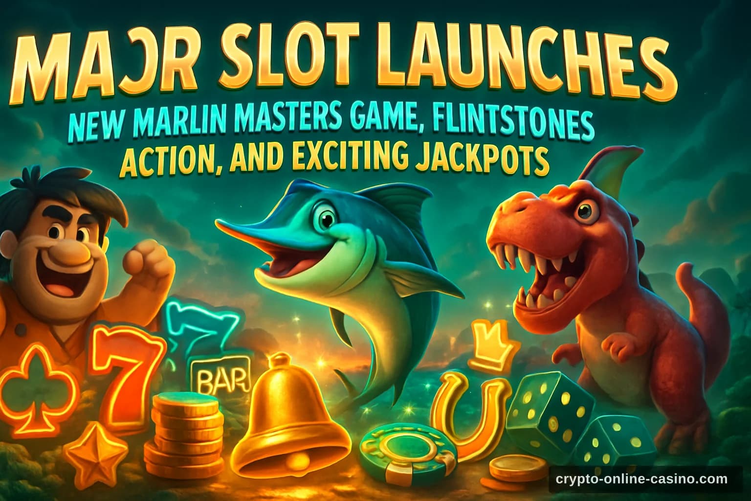 Major Slot Launches: New Marlin Masters Game, Flintstones Action, and Exciting Jackpots slot