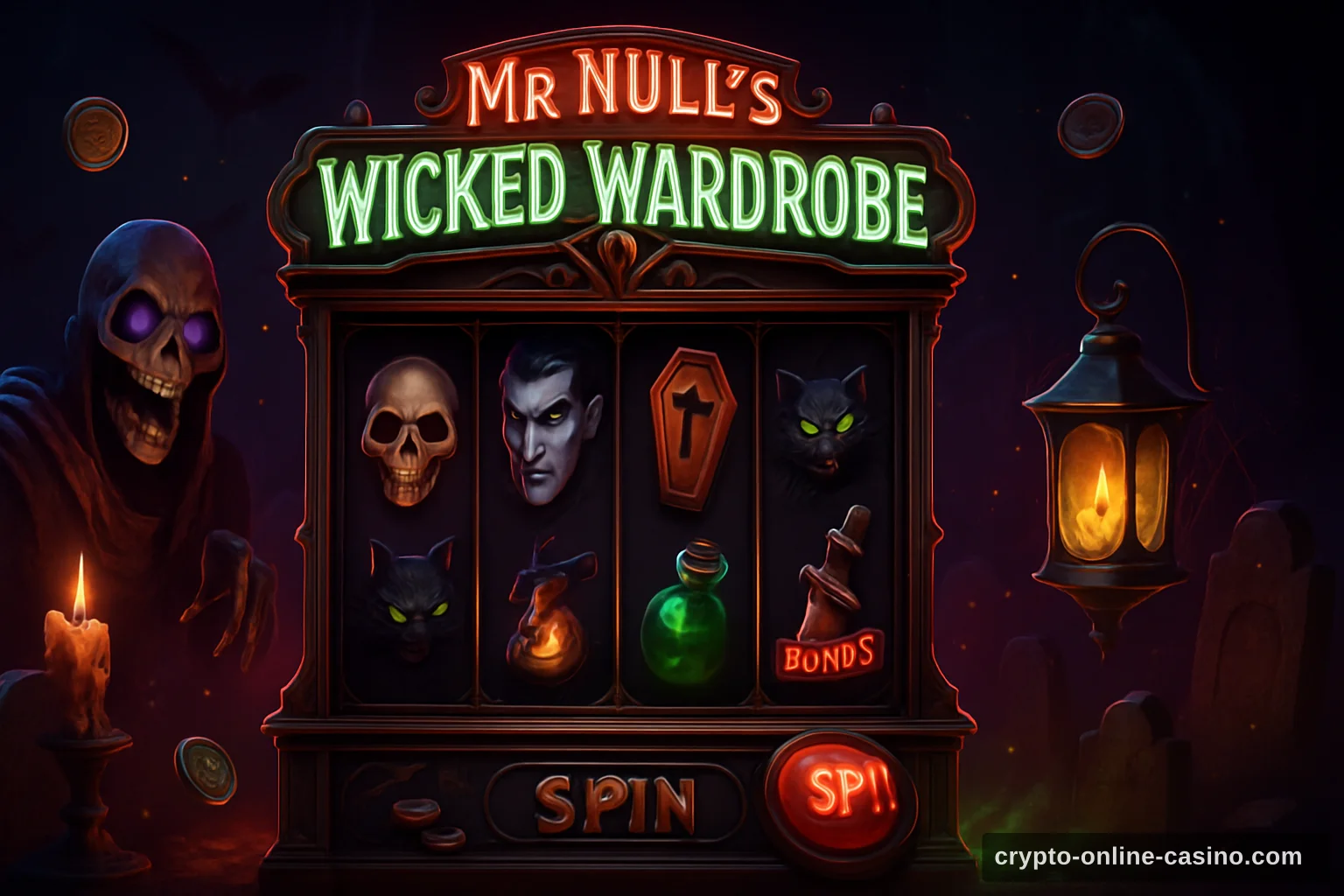 Mr Null’s Wicked Wardrobe slot