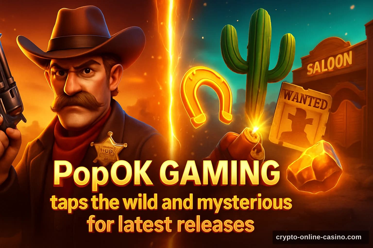 PopOK Gaming taps the wild and mysterious for latest releases slot