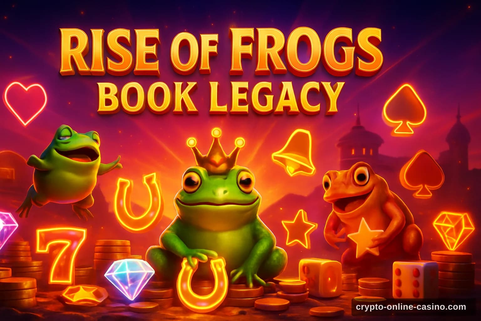 Rise of Frogs: Book Legacy slot