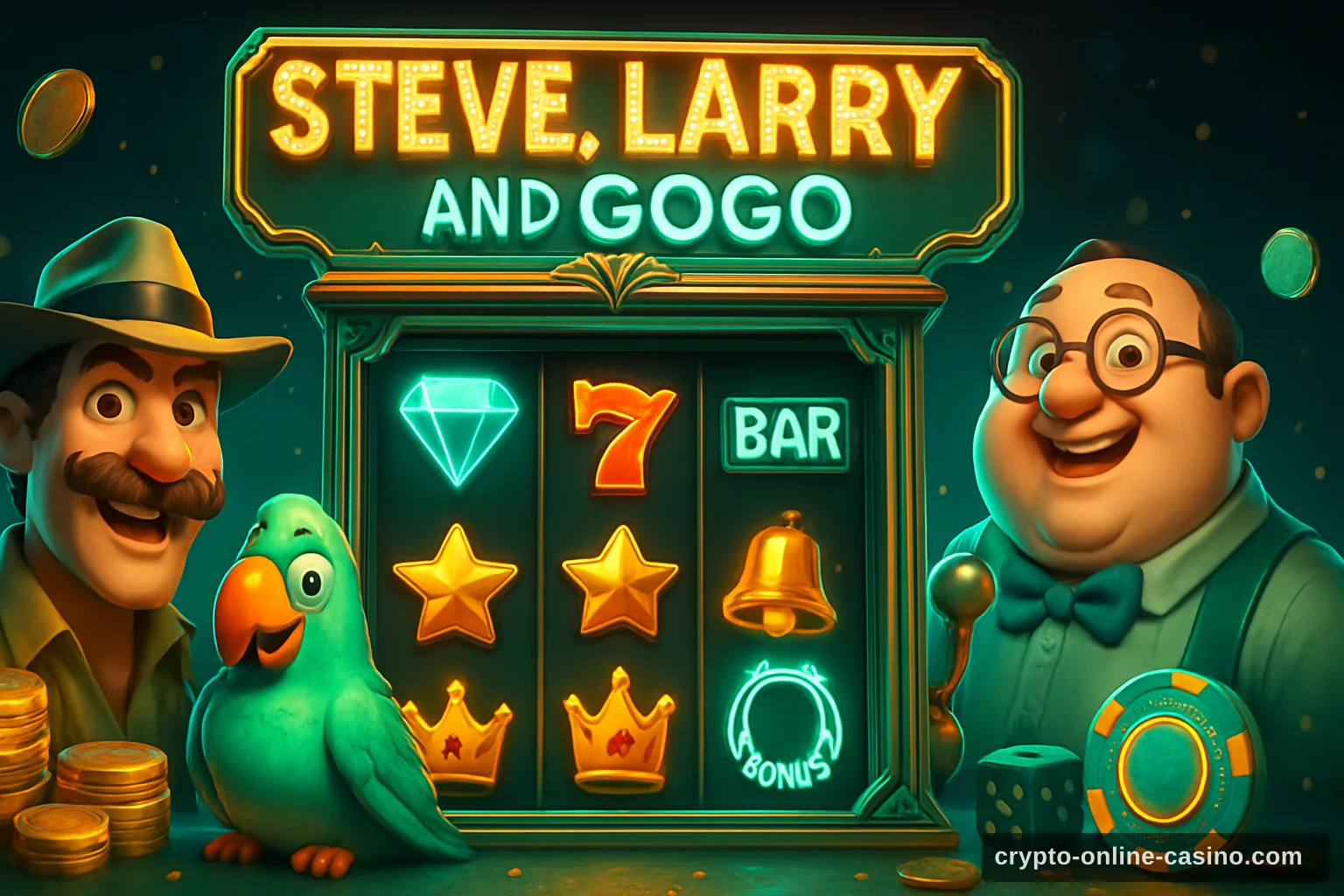 Steve, Larry and Gogo slot