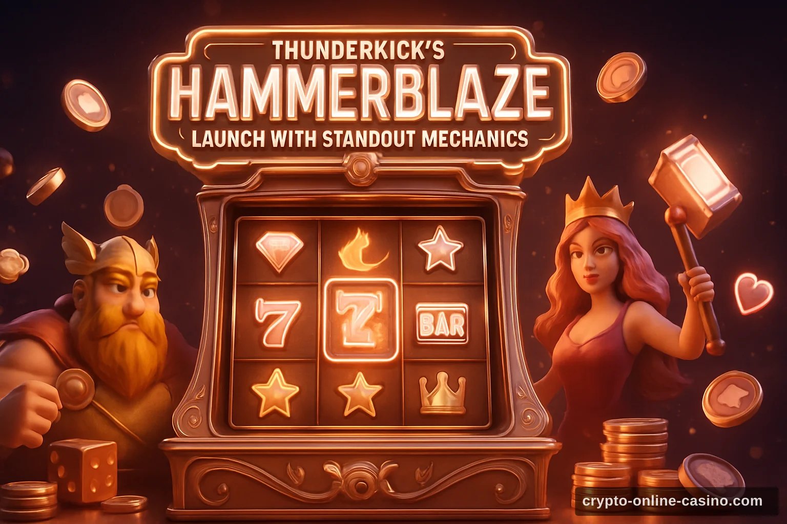 Thunderkick’s Hammerblaze Launch With Standout Mechanics slot
