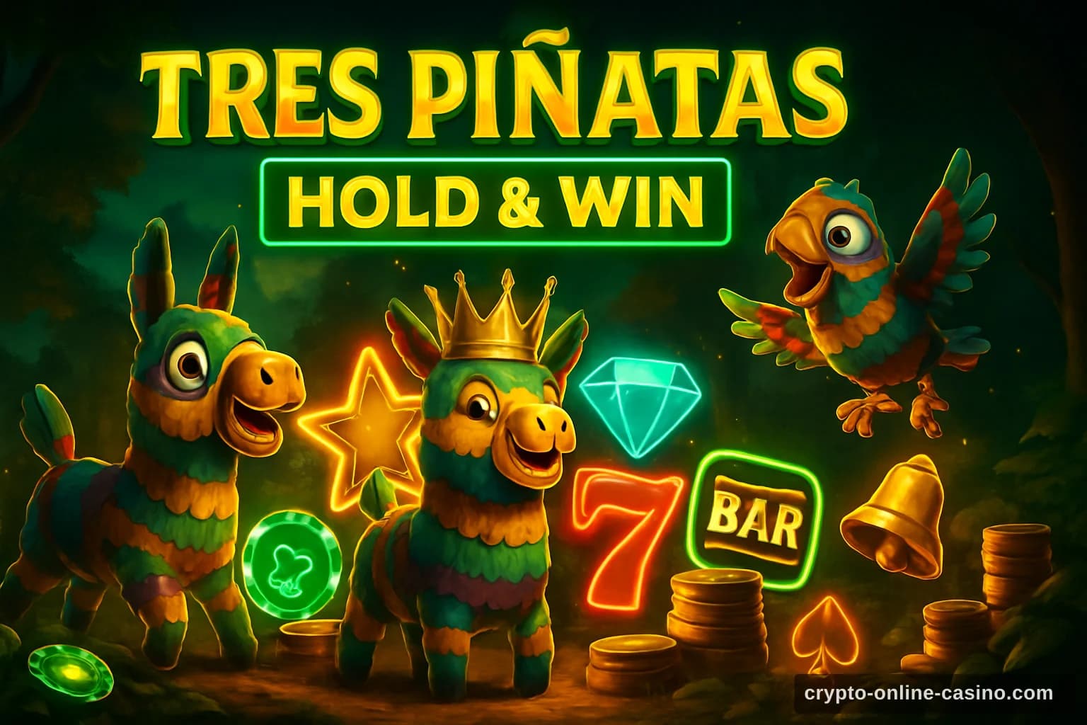 Tres Pinatas Hold & Win slot