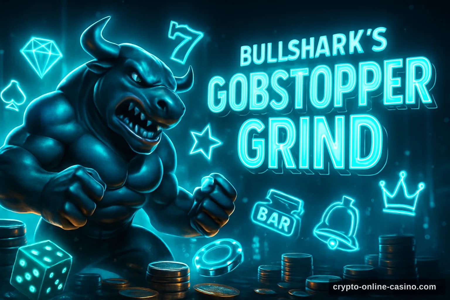 via Bullshark’s Gobstopper Grind slot