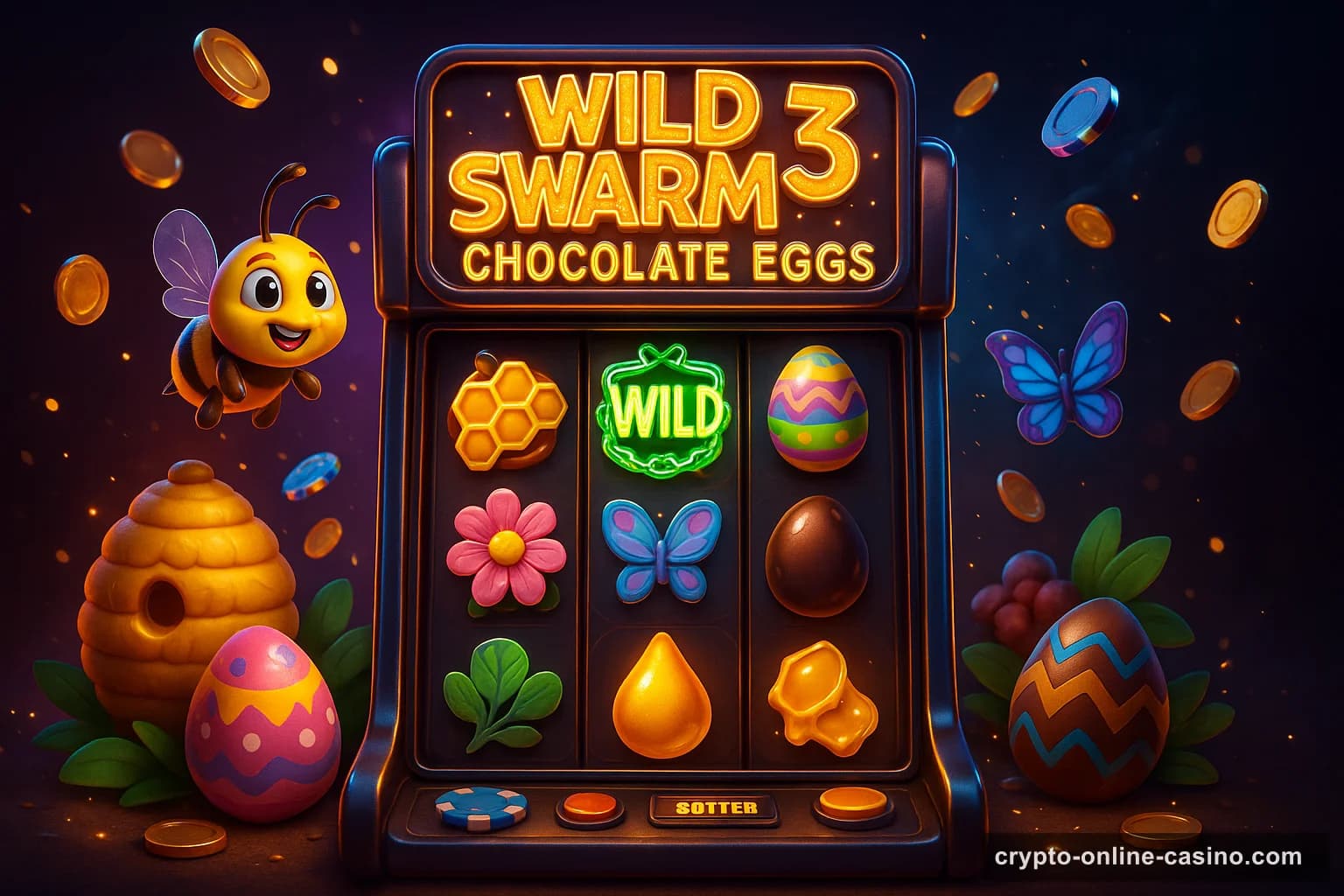 Wild Swarm 3: Chocolate Eggs slot